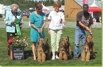 National Specialty 2007 - Best Brood Bitch and Progeny